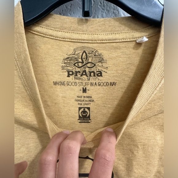 PRANA BEER BELLY GRAPHIC SHIRT NWT - Picture 4 of 5